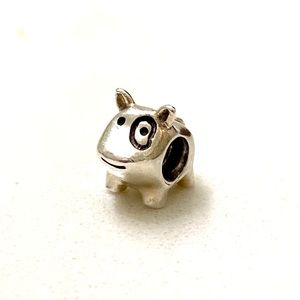 Pandora Dog Charm / sterling silver